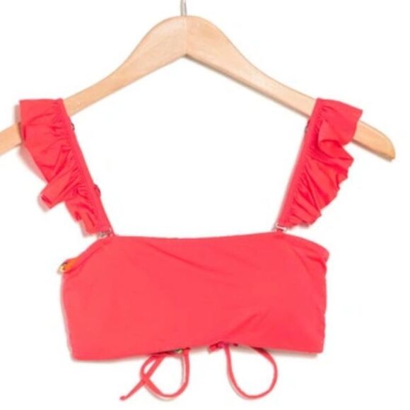 Maaji Mango Alyssa Bandeau Convertible Bikini Top M NWT - Picture 3 of 5